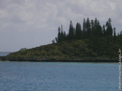 L'ile de Lifou vue de l'océan